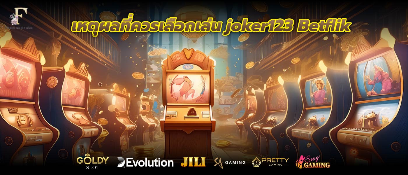 เหตุผลที่ควรเลือกเล่น joker123 Betflik